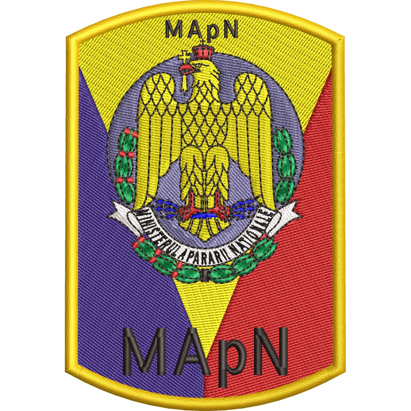 ECUSON / EMBLEMA - MApN TRICOLOR