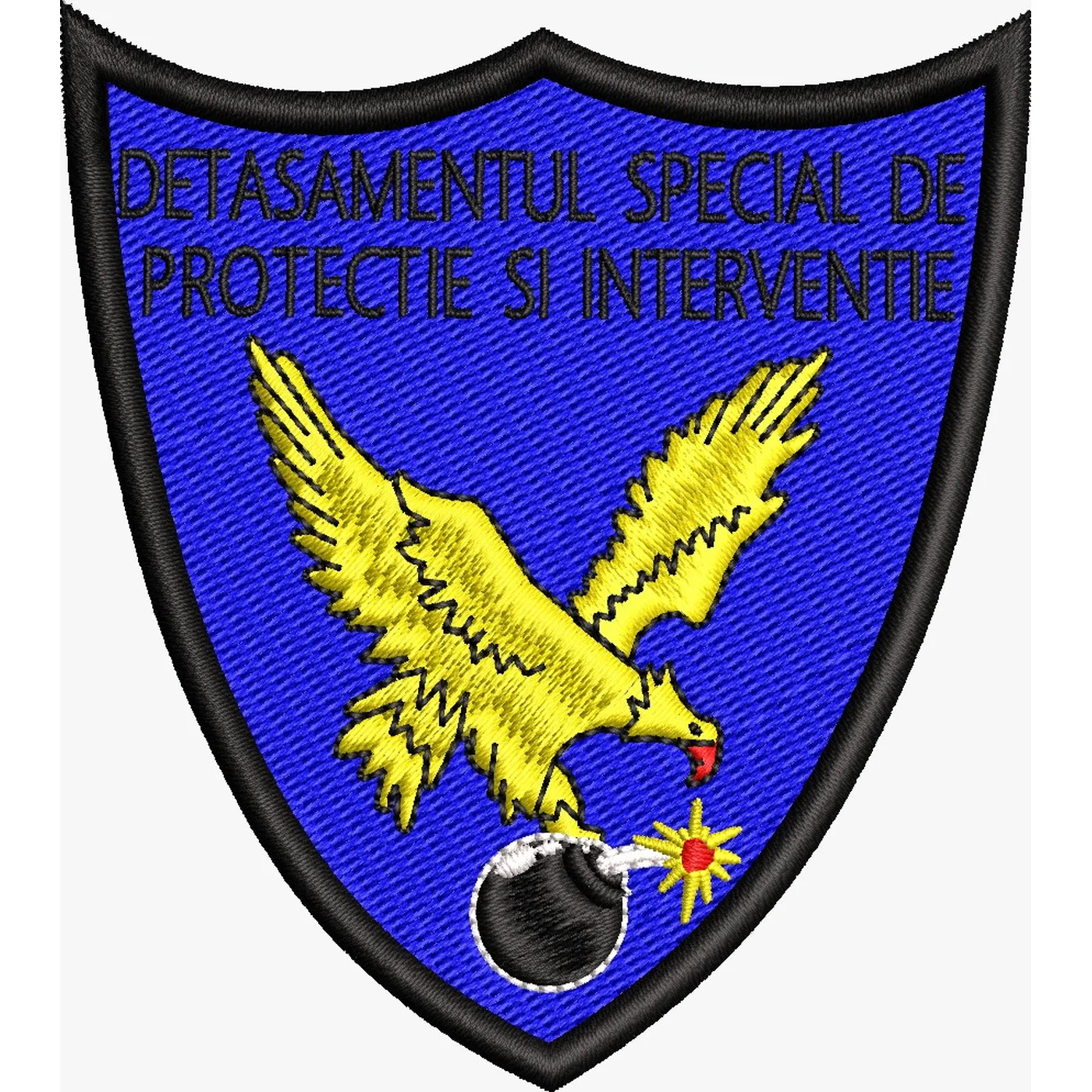 ECUSON / EMBLEMA - DETASAMENTUL SPECIAL DE PROTECTIE SI INTERVENTIE