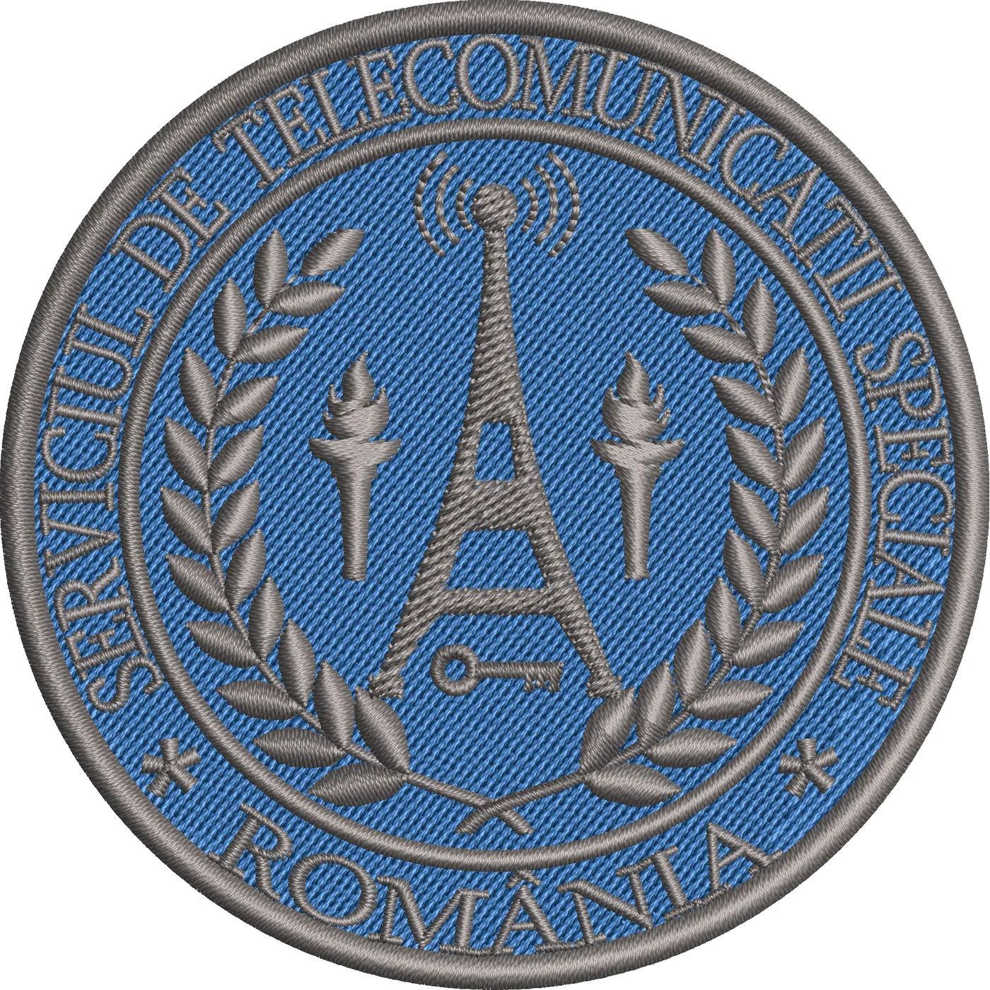 EMBLEMA SERVICIUL DE TELECOMUNICATII SPECIALE - STS