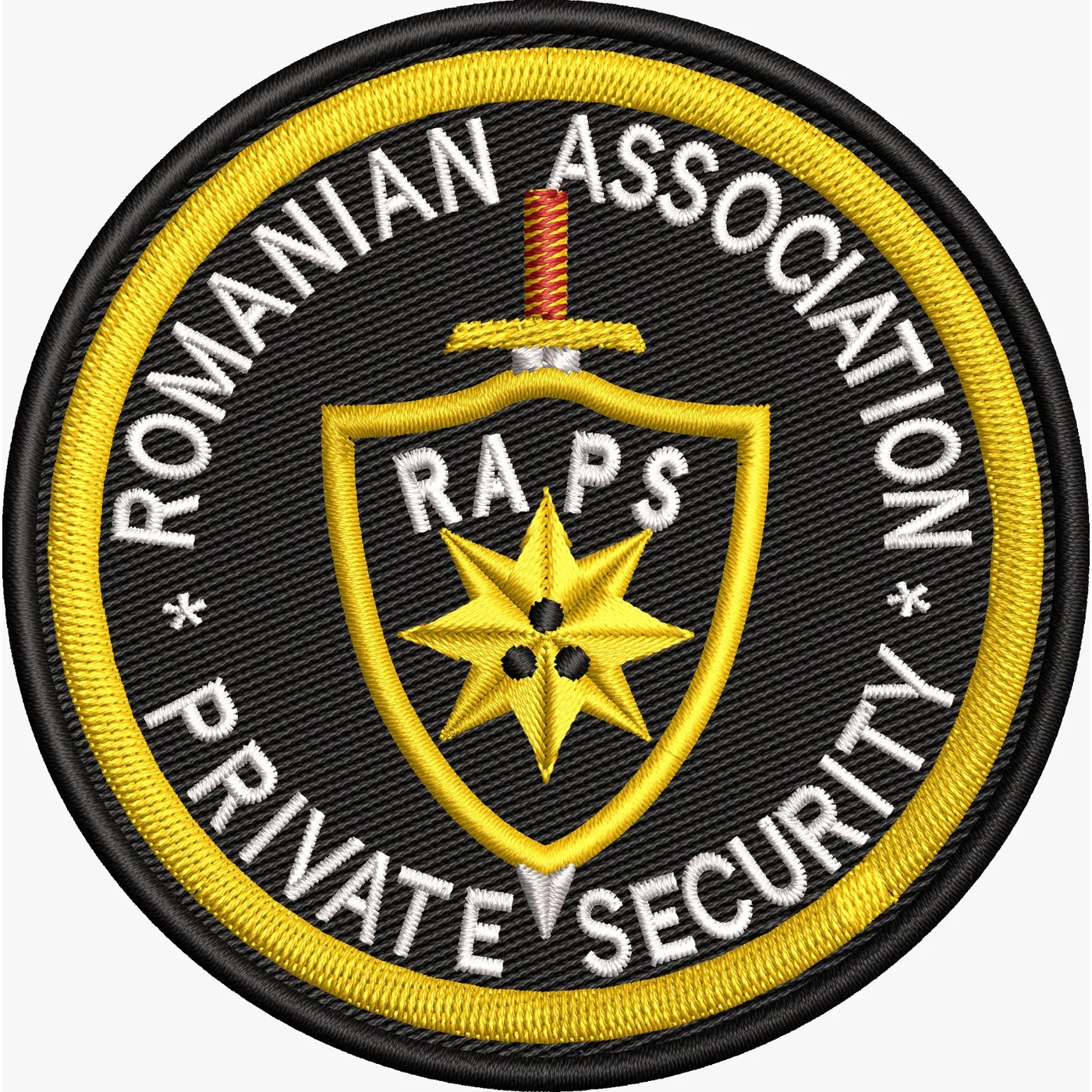 EMBLEMA ASOCIATIA ROMANA PROTECTIE PRIVATA - ENG