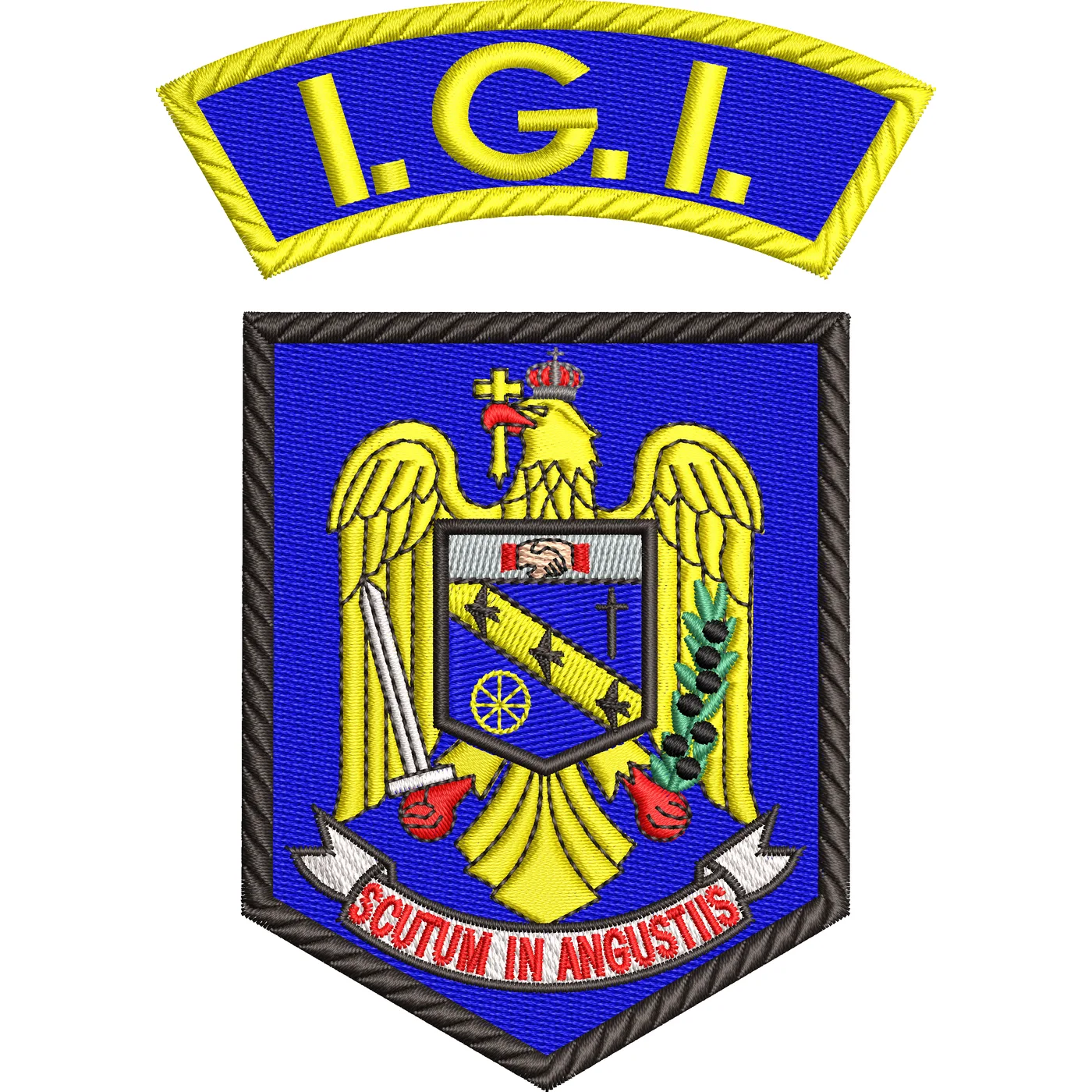 EMBLEME MANECA INSPECTORATUL GENERAL PENTRU IMIGRARI IGI