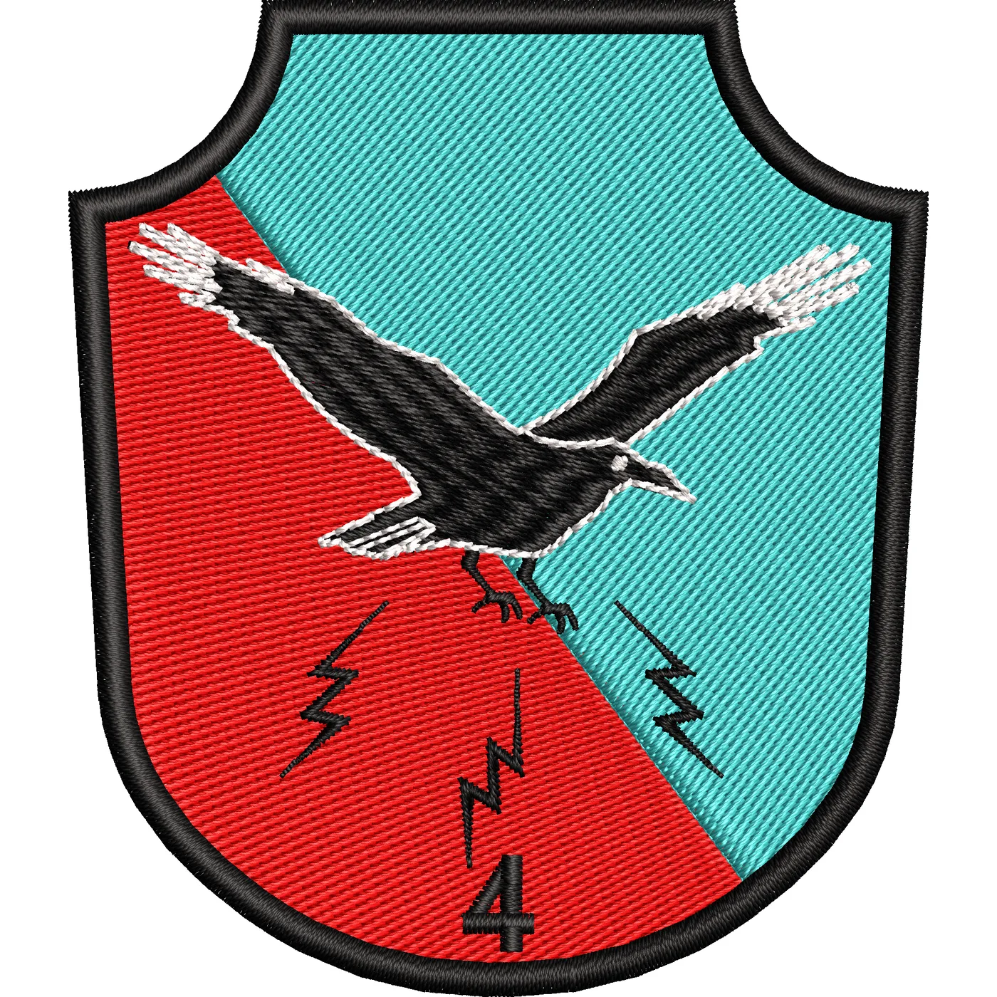 EMBLEMA GRUPUL 4 RAZBOI ELECTRONIC ( BATALIONUL 147 )