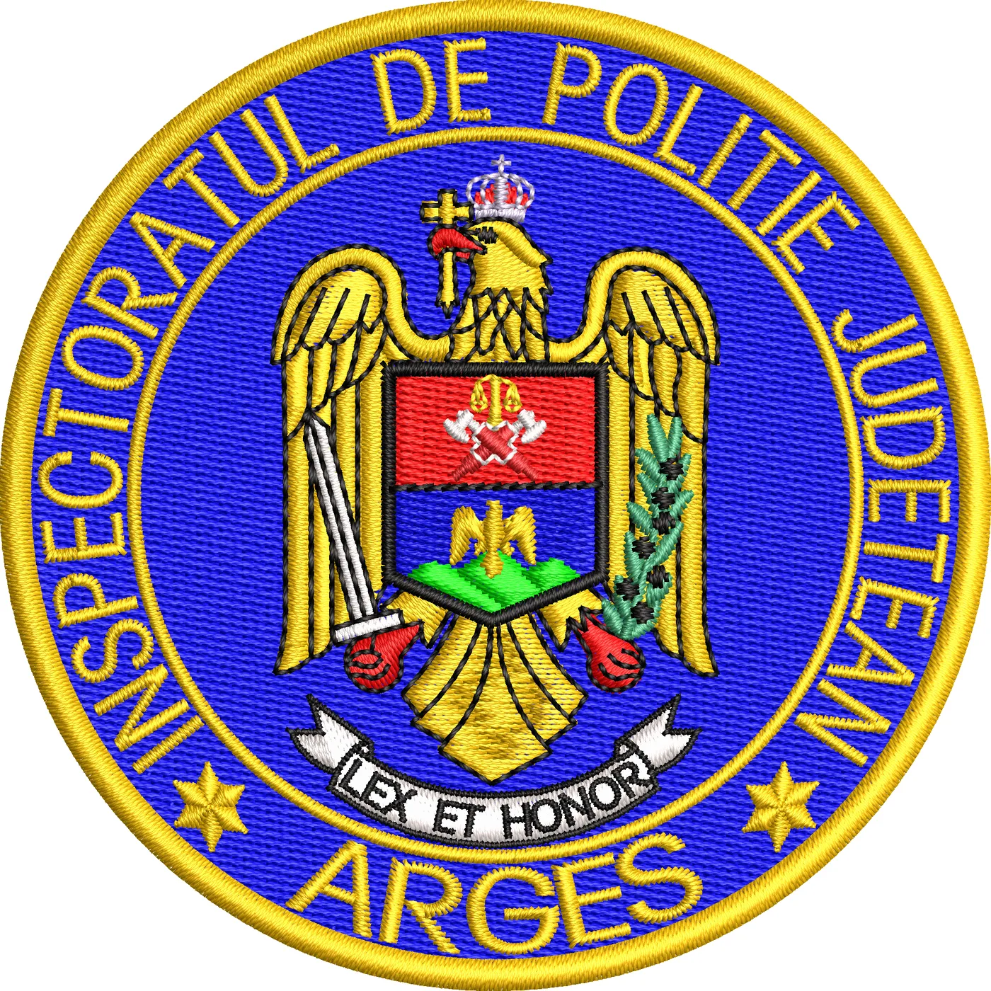 Emblema INSPECTORATUL DE POLITIE JUDETEAN ARGES