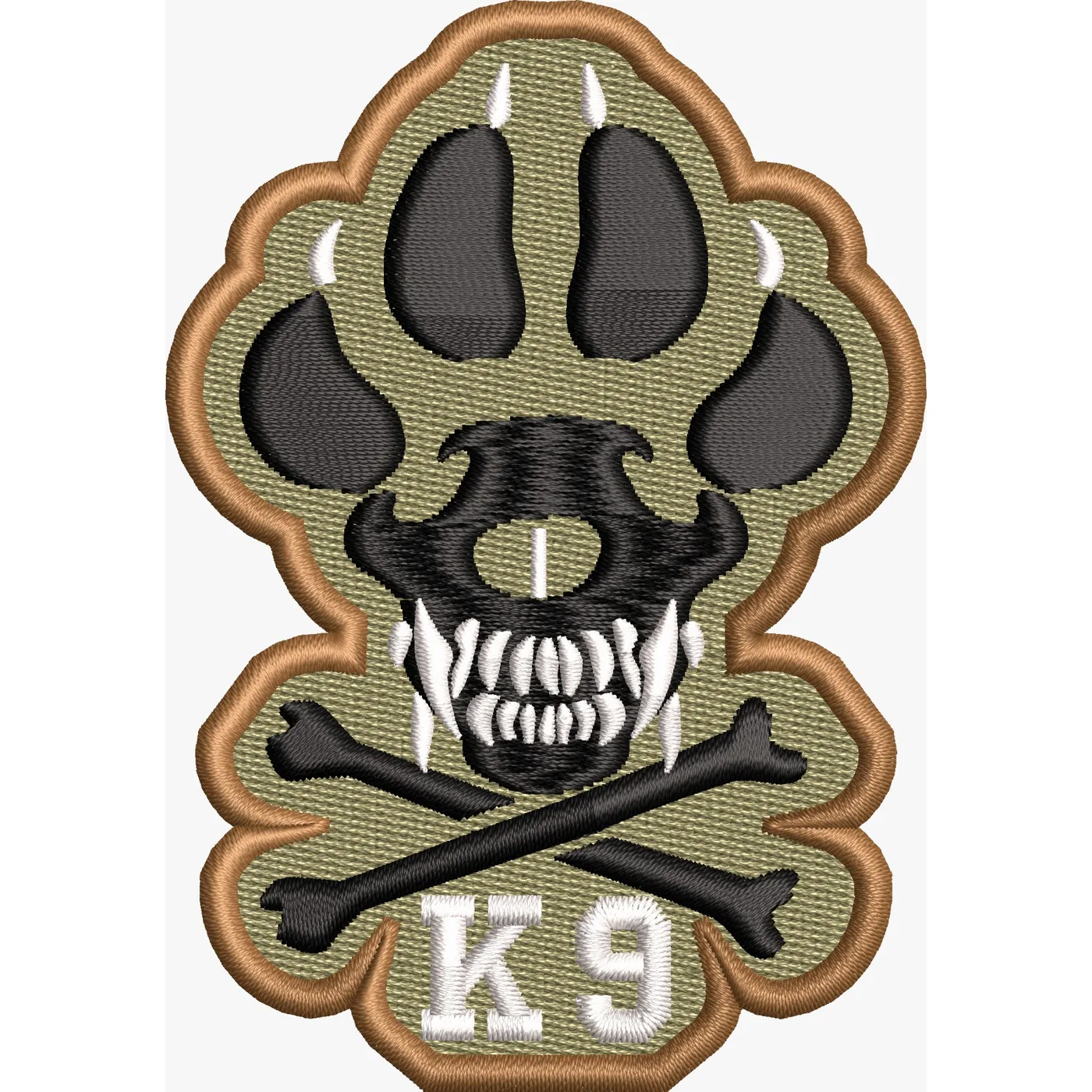 Emblema K9 CAP DE MORT