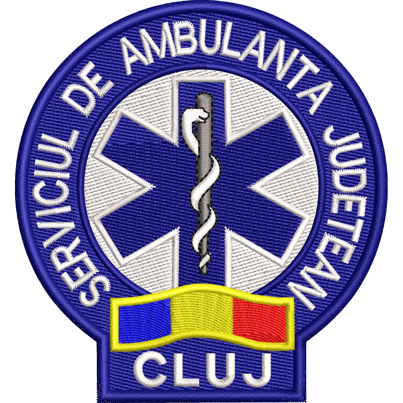 EMBLEMA AMBULANTA SAJ MANECA - CLUJ