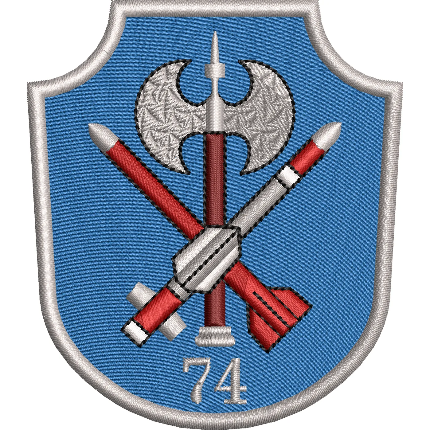 ECUSON / EMBLEMA REGIMENTUL 74 PATRIOT