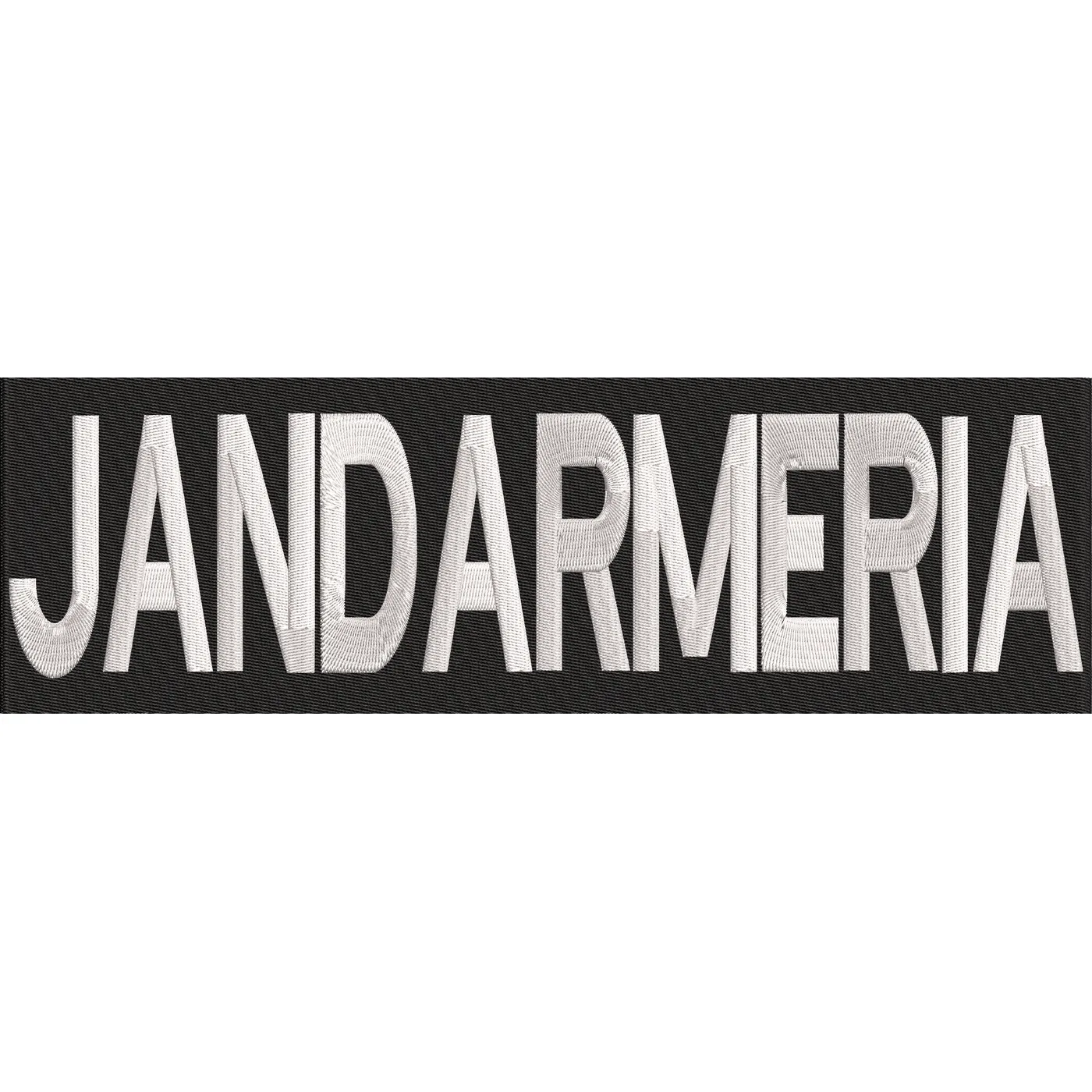 Ecuson spate brodat " JANDARMERIA "