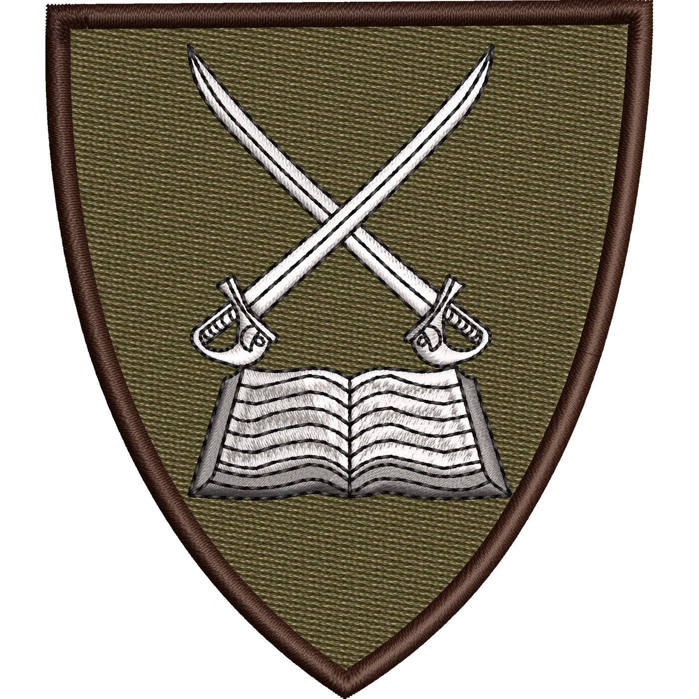Emblema Scoala Militara De Maistri Militari Si Subofiteri Ai Fortelor Terestre Basarab I - Pitesti format COMBAT