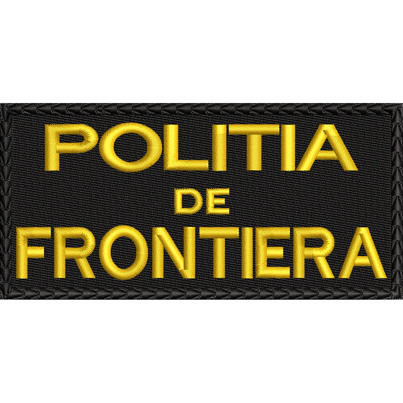 EMBLEMA POLITIA DE FRONTIERA PIEPT 11X5 CM
