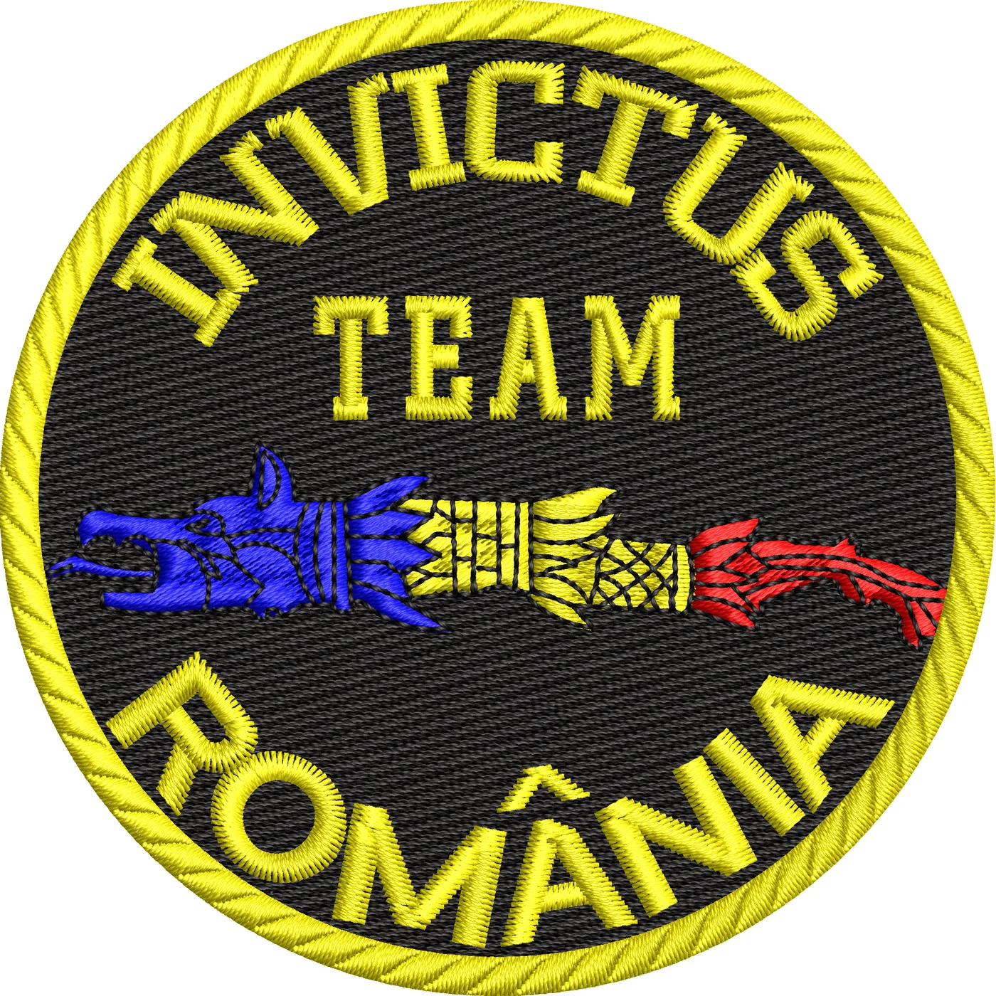 EMBLEMA INVICTUS TEAM - LUP DACIC