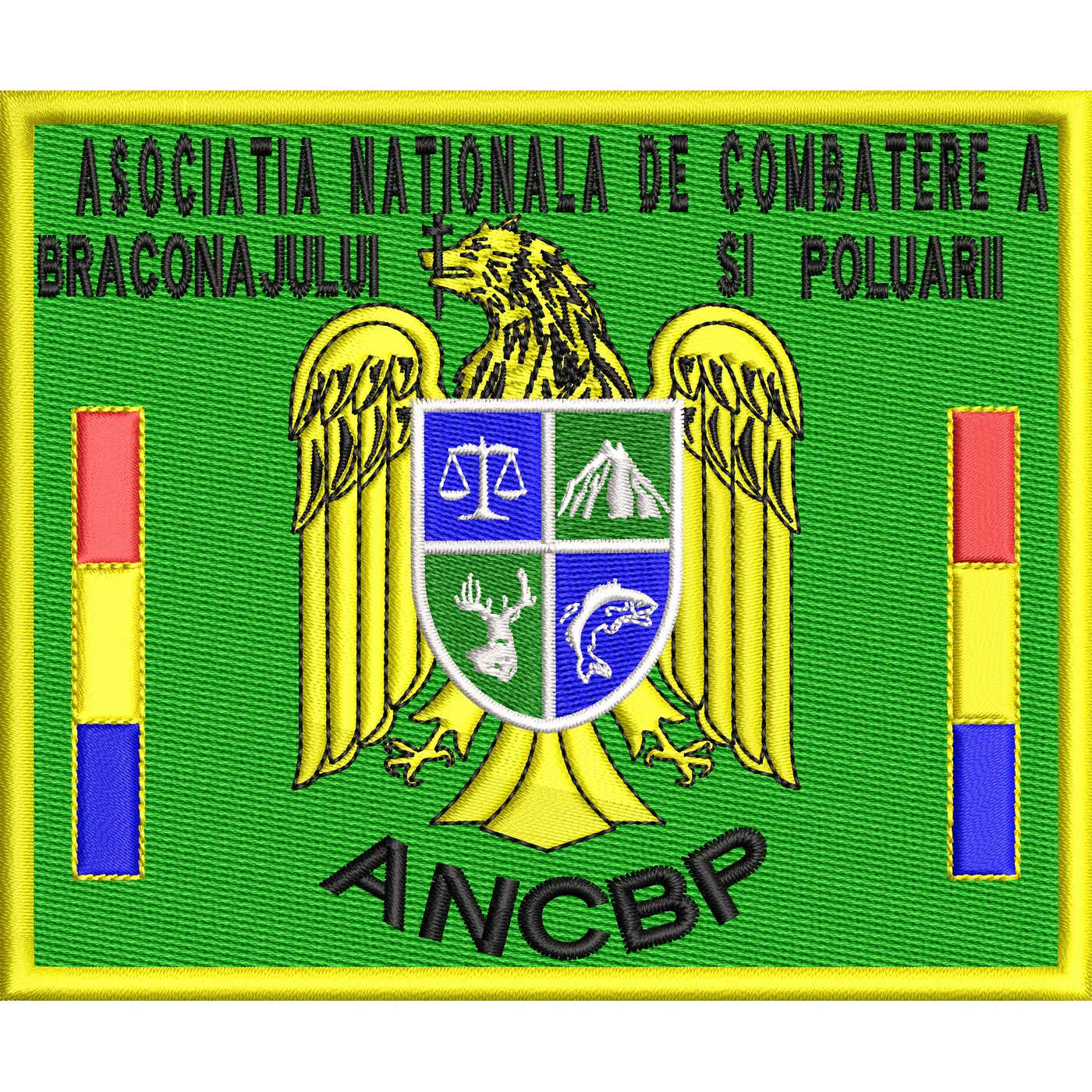EMBLEMA ASOCIATIA NATIONALA DE COMBATERE A BRACONAJULUI SI POLUARII ( ANCBP ) /1
