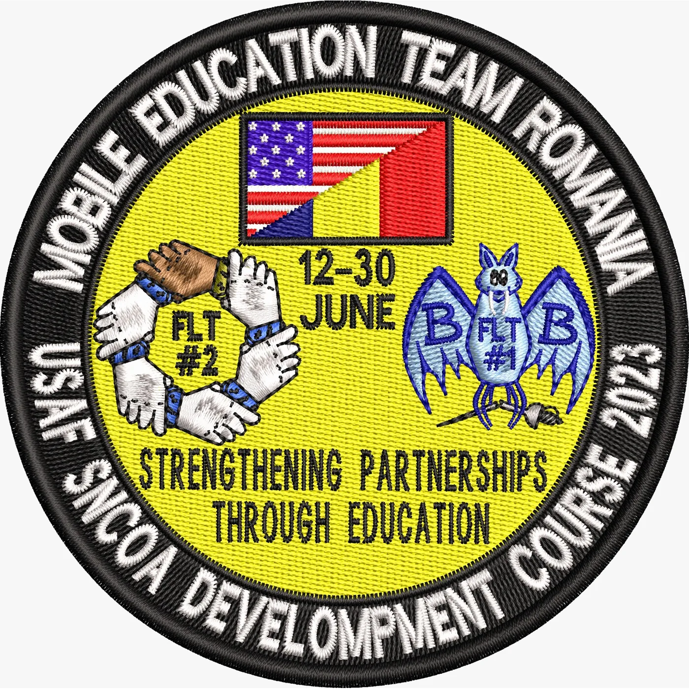 EMBLEMA SCHIMB EXPERIENTA " MOBILE EDUCATION TEAM ROMANIA & USA "