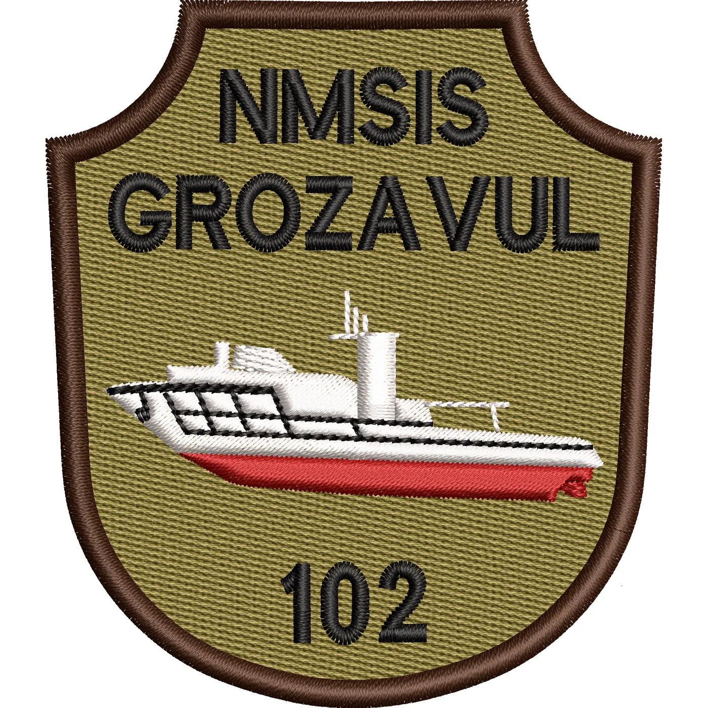 EMBLEMA NMSIS GROZAVUL 102